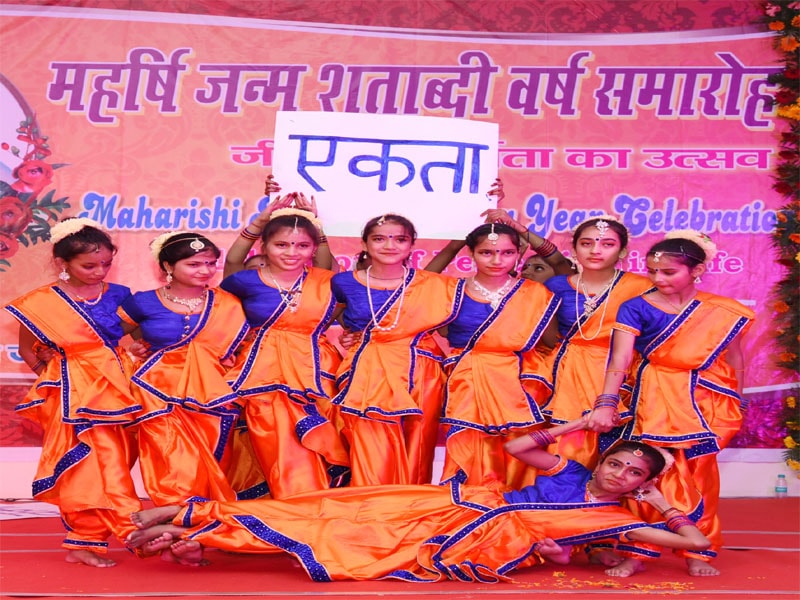mvm dehradun performed Dance on spiritual themes