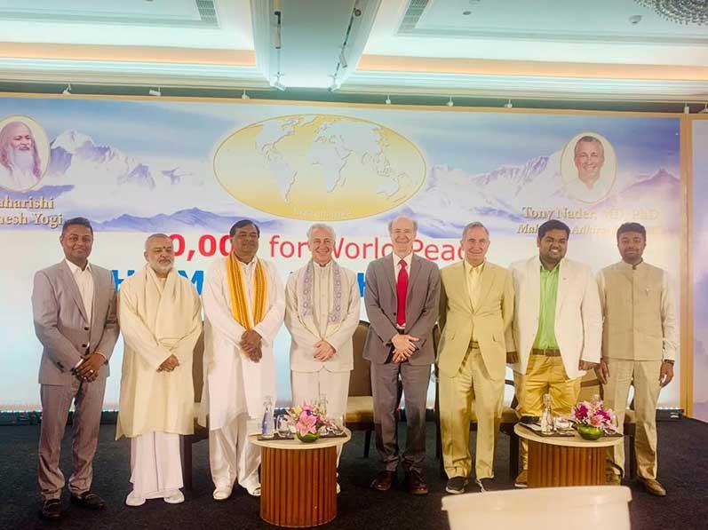 An assembly of 10,000 Siddhas and Yogic Flyers is organised by ''Global Union of Scientists'' from 29th December 2023 to 12th January 2024 in Kanha Shanti Vanam, Hyderabad Telangana. A press conference was  organised on 27th December in Delhi to inform the media about the assembly. The organisers have informed that about 3500 Siddha are attending from over 100 countries and rest 6500 will be school and university students and Vedic Pundits from India. Brahmachari Girish Ji is participating in this assembly with over 1000 pundits and 100 subject teachers, principals, TM teachers and staff members of Maharishi Vidya Mandir School organisation.