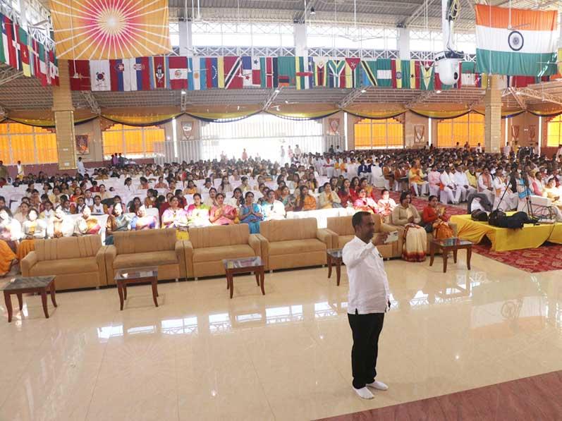Brahmachari Girish Ji Hona'ble Chairman of Maharishi Educational Institutions celebrated Maharishi Age of Enlightenment Day on the auspices of 106th Birthday of His Holiness Mahesh Yogi Ji.