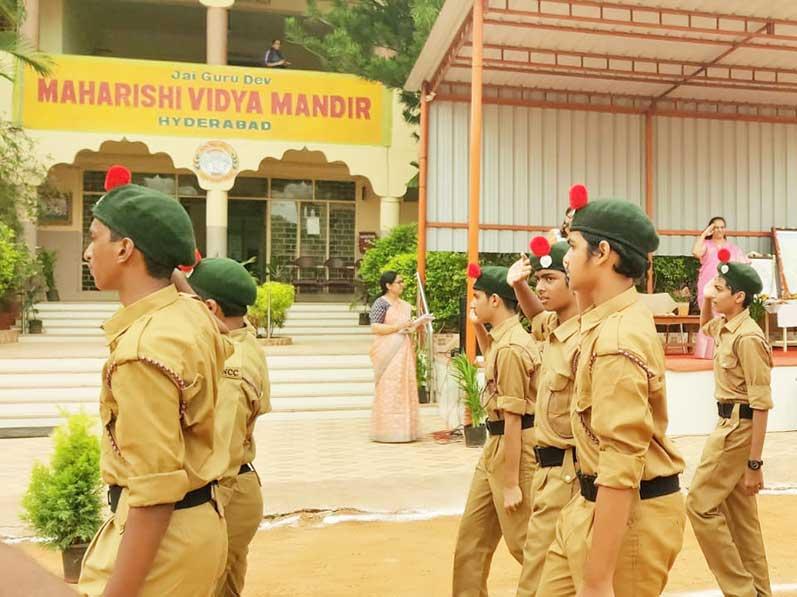 MVM Hyderabad: Maharishi Vidya Mandir Hyderabad celebrated Investiture ceremony on 15th July 2023.