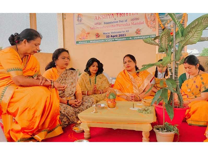MVM JABALPUR 4 : Akshaya Tritiya celebration on 22-4-2023.
