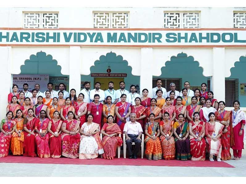 MVM Shahdol: CBSE(Central Board of Secondary Education) offline training programme was conducted at Maharishi Vidya Mandir Shahdol by the resource person appointed by the CBSE.